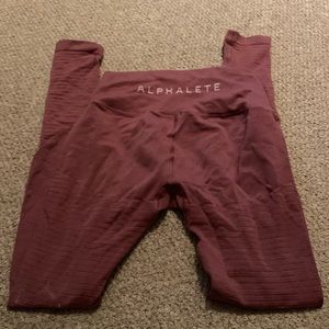 Alphalete Revival Leggings S Mauve
